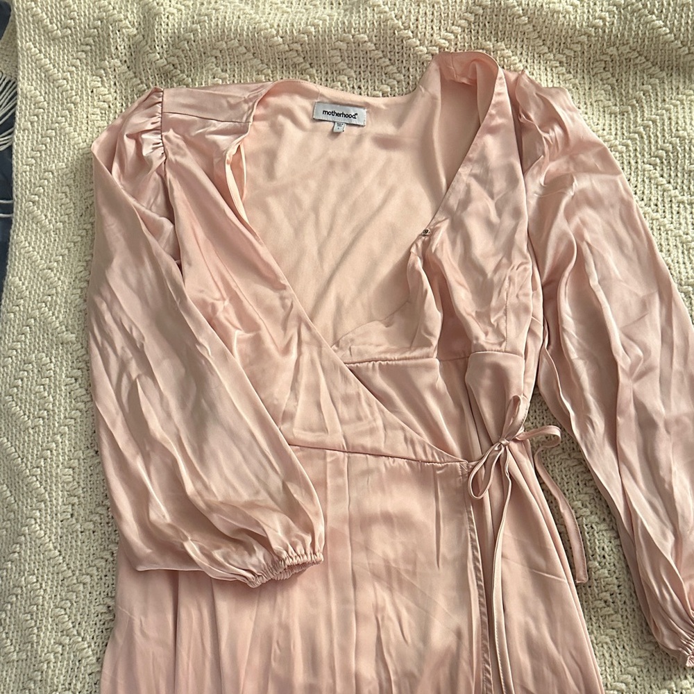 Motherhood Maternity Blush Maxi Dress